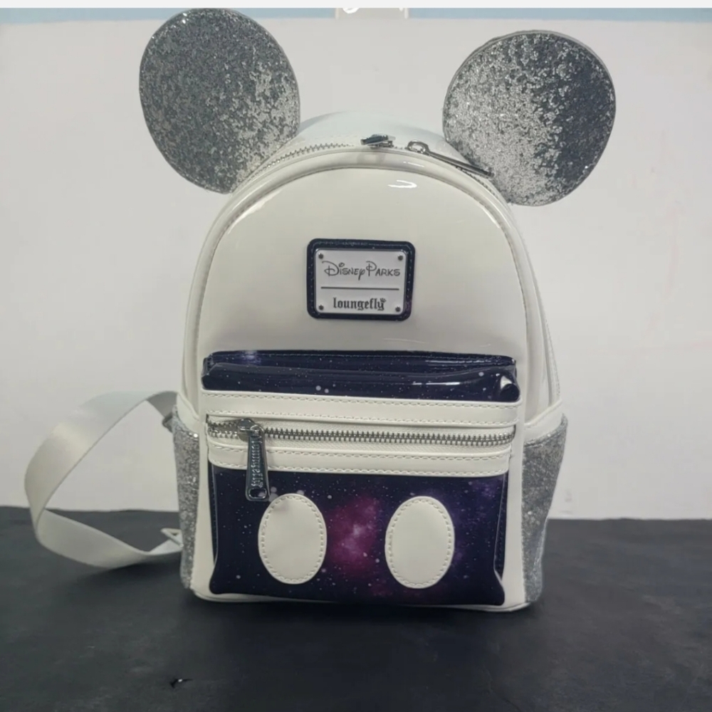 Disney 50th Mickey The Main Attraction Space Mountain Backpack New